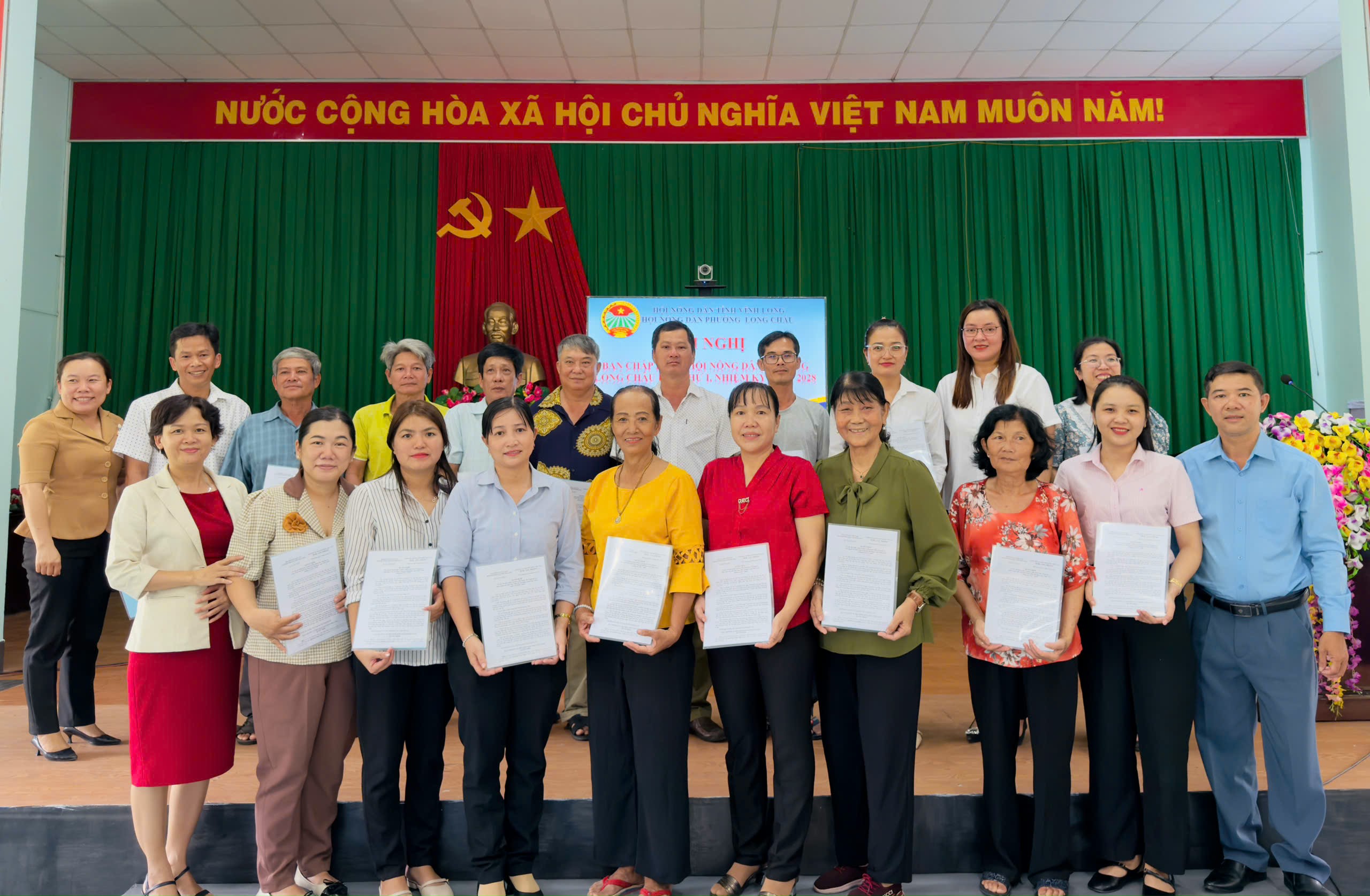 Hội nghị Ban Chấp hành Hội Nông dân phường Long Châu, nhiệm kỳ 2023-2028