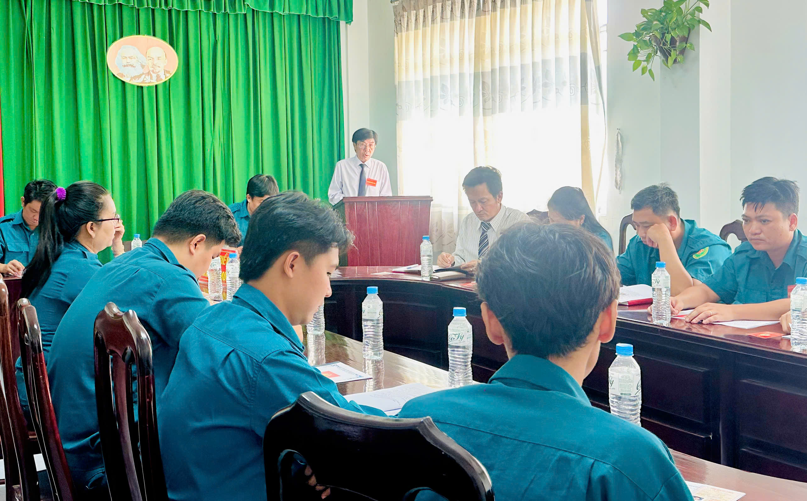 Đại hội Chi bộ Quân sự phường Long Châu lần thứ nhất, nhiệm kỳ 2025-2030