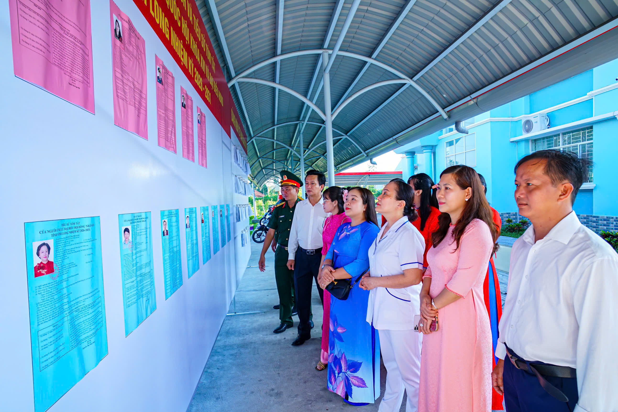 Ủy ban nhân dân phường Long Châu công bố và niêm yết công khai Danh sách chính thức những người ứng cử đại biểu Quốc hội khóa XVI và đại biểu Hội đồng nhân dân các cấp nhiệm kỳ 2026 – 2031