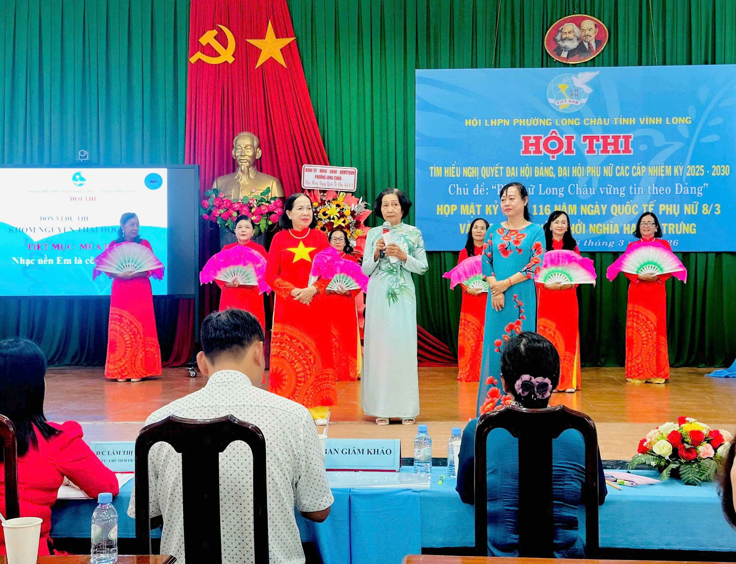 “Phụ nữ Long Châu vững tin theo Đảng” - Sôi nổi hoạt động kỷ niệm 116 năm ngày Quốc tế Phụ nữ 8/3 (1910 - 2026) và kỷ niệm 1986 năm cuộc khởi nghĩa Hai bà Trưng (40 - 2026).